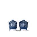 Sneaker LV skate Denim Bleu