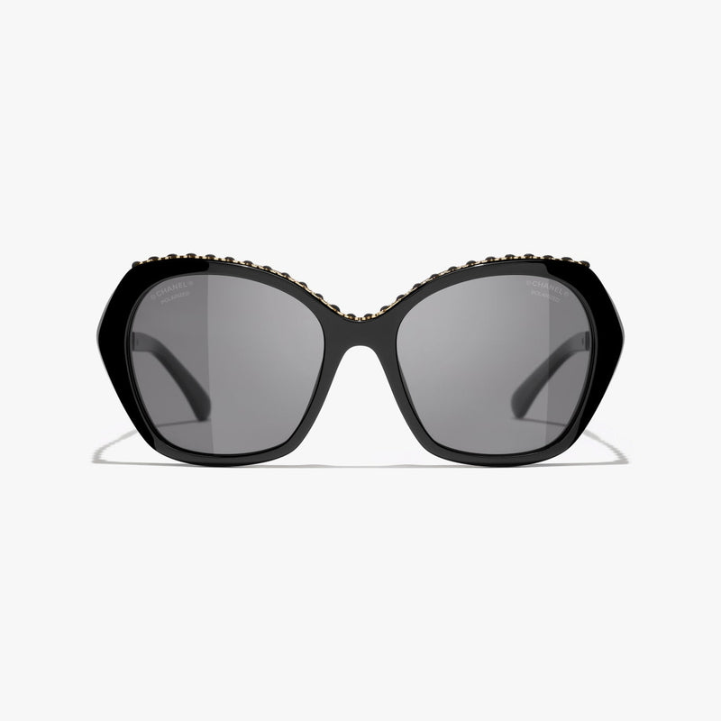 Chanel - Lunettes de soleil Papillon Noir