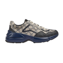 BASKETS GG RHYTON POUR HOMME Bleu Marine Noir