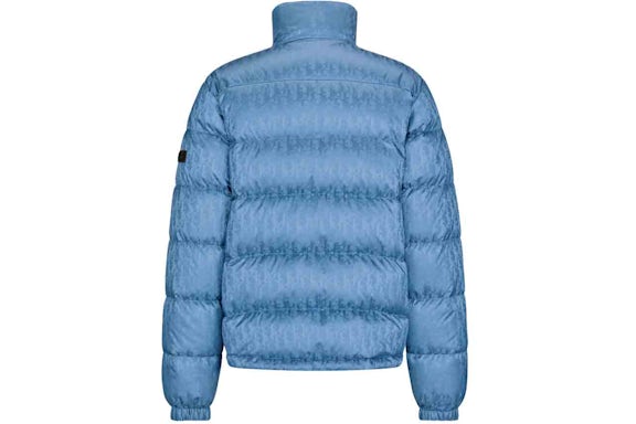 Dior - Doudoune Oblique bleu électrique