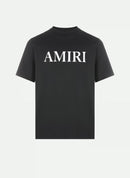 Amiri - T-shirt avec logo en coton Noir
