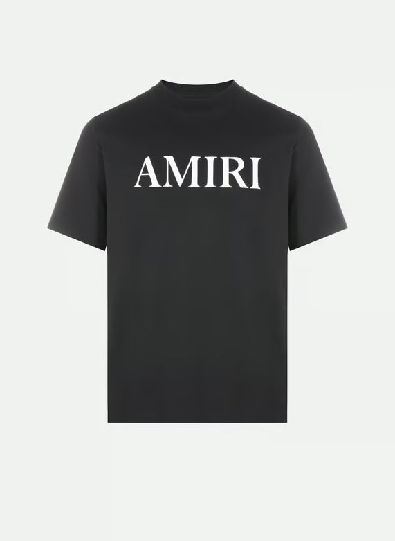 Amiri - T-shirt avec logo en coton Noir