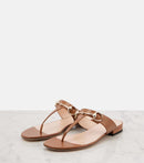 Gucci - Tongs Lady Horsebit en cuir