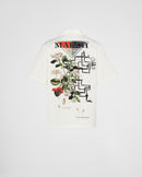 Prada - Chemise Timecapsule en coton imprimé Noir