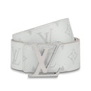 Louis Vuitton - Ceinture LV Initiales 40 mm réversible Blanc