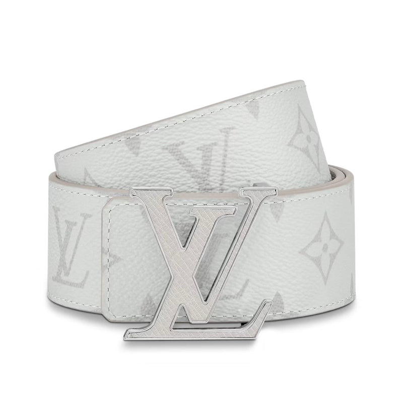Louis Vuitton - Ceinture LV Initiales 40 mm réversible Blanc