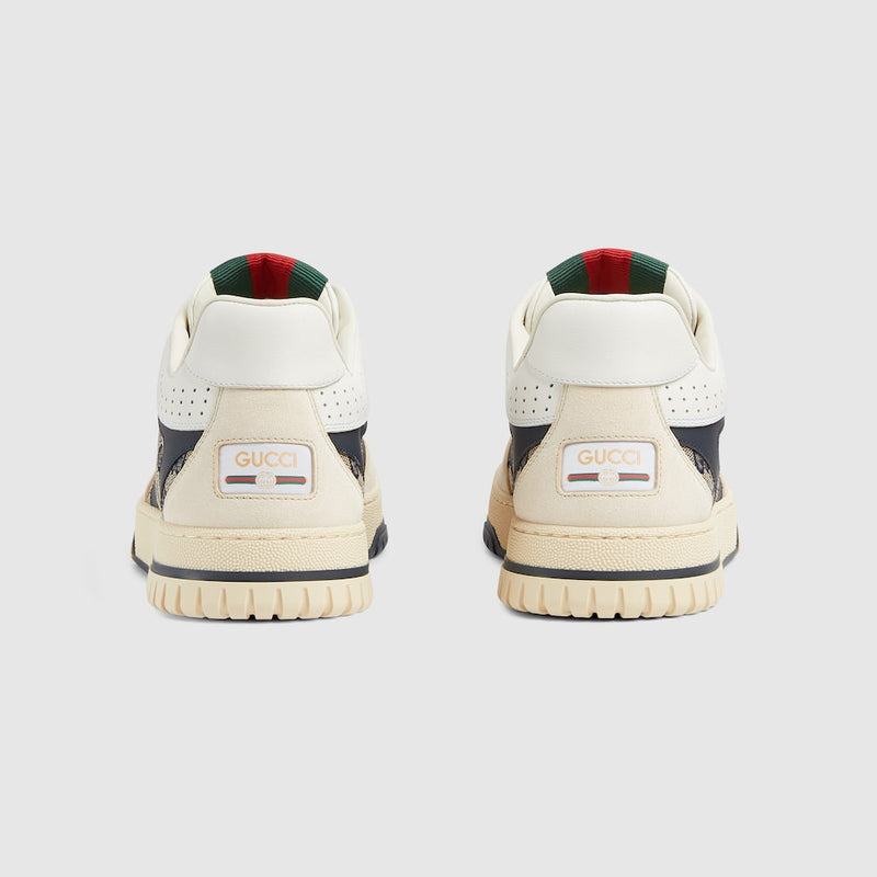 BASKETS GUCCI RE-WEB POUR HOMME Blanc cassé Blanc