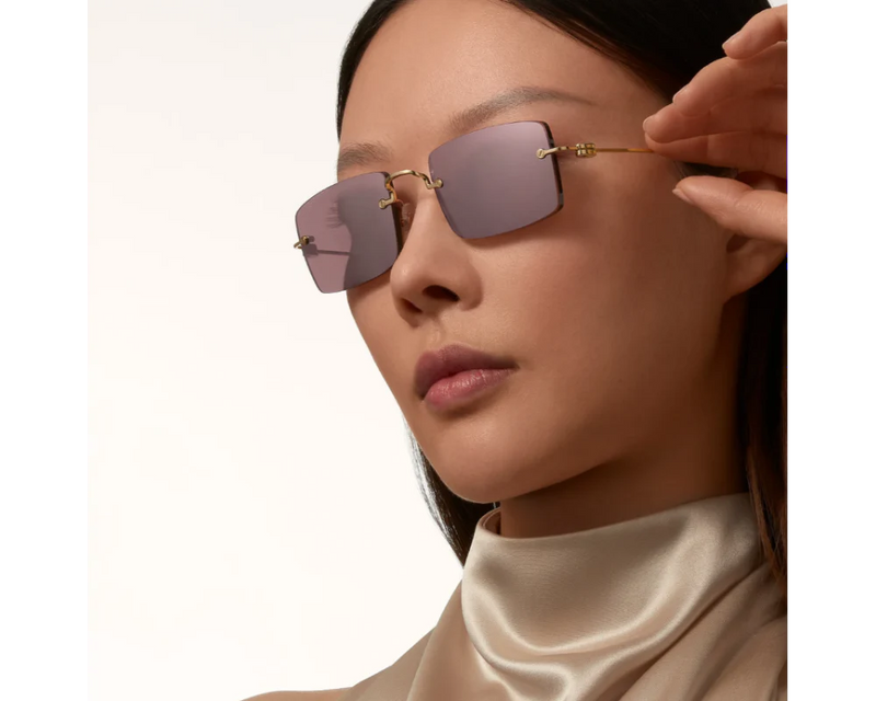 Cartier - Lunettes de Soleil Cartier Precious Or Rose