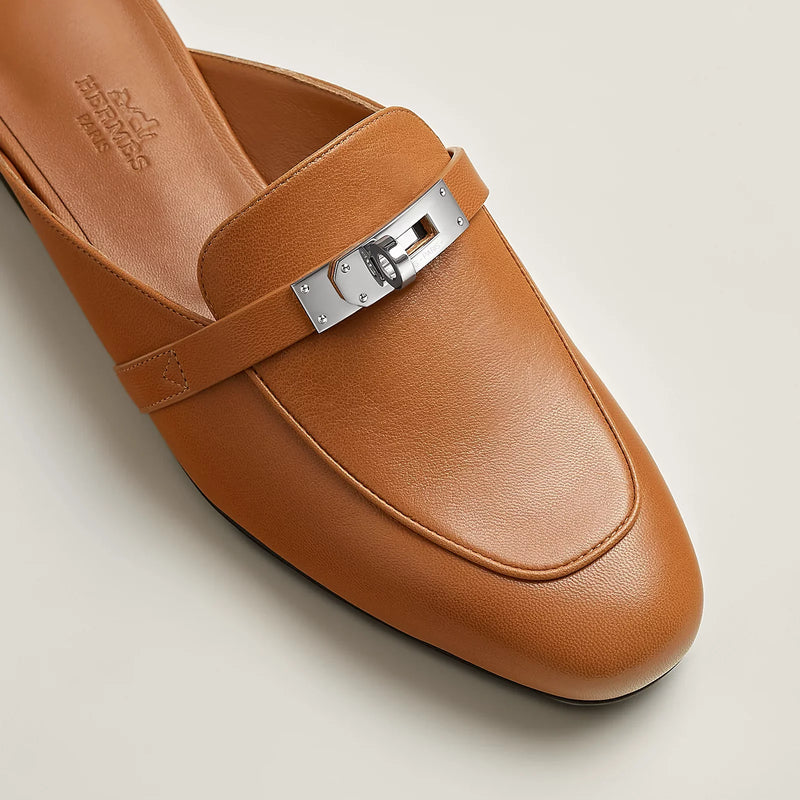 Hermès - Mules Oz Naturel