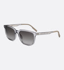 Dior - Lunettes De Soleil DiorTag SU rectangulaires Gris Transparent