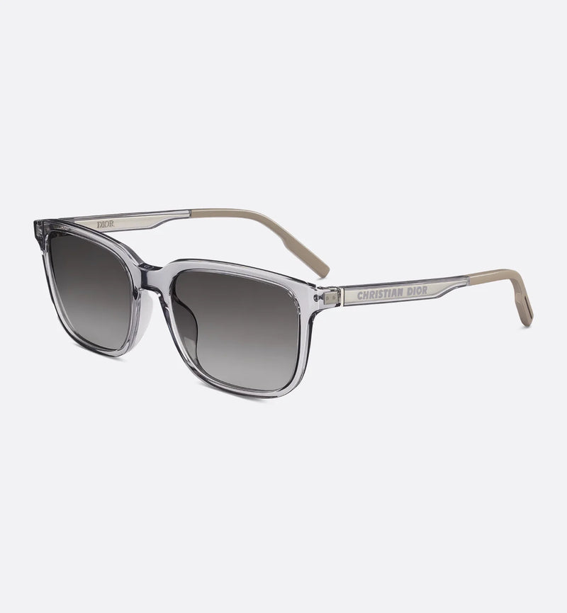 Dior - Lunettes De Soleil DiorTag SU rectangulaires Gris Transparent