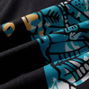 Burberry - Chemise Burberry avec motif graphique et logo - Noir