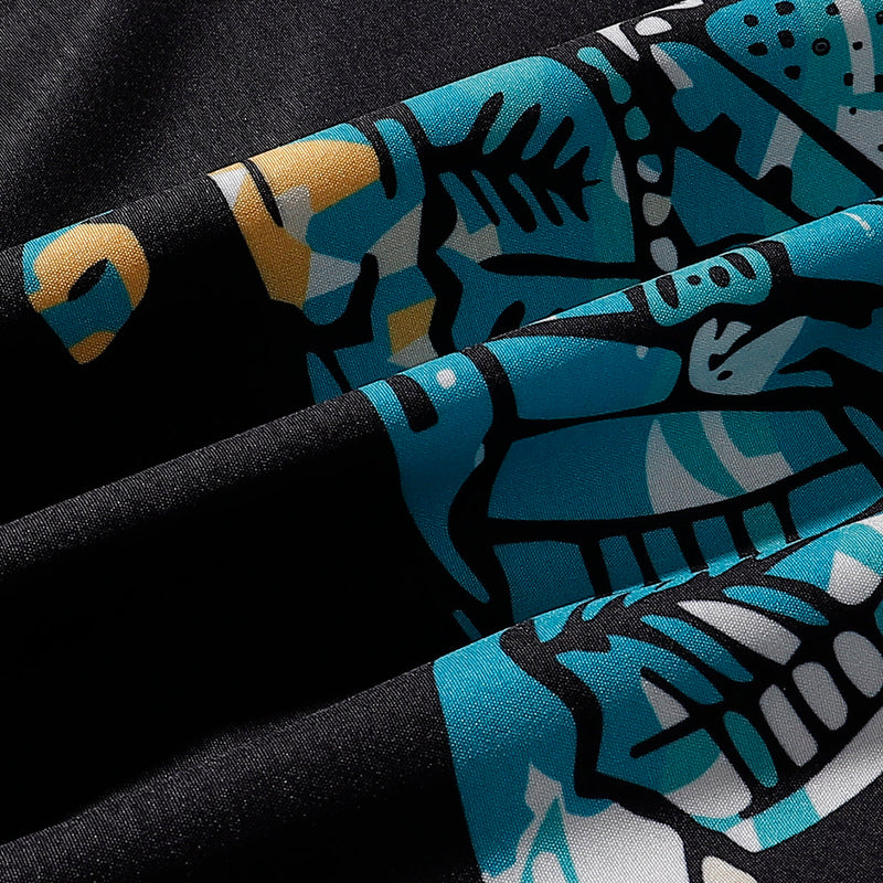 Burberry - Chemise Burberry avec motif graphique et logo - Noir