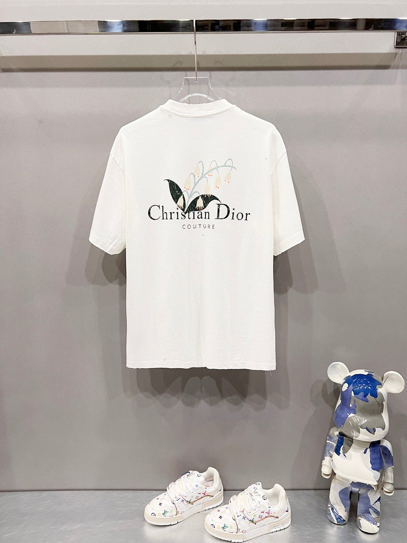 Dior - T-shirt Christian Dior Couture Blanc