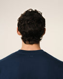 Ami - T-shirt Patch Ami De Cœur en coton Bleu Marine