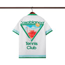 Casablanca Paris - Ensemble CHEMISE + SHORT Tennis Club Blanc/Vert/Bleu