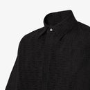 Fendi - Chemise en jacquard FF de lin Noir