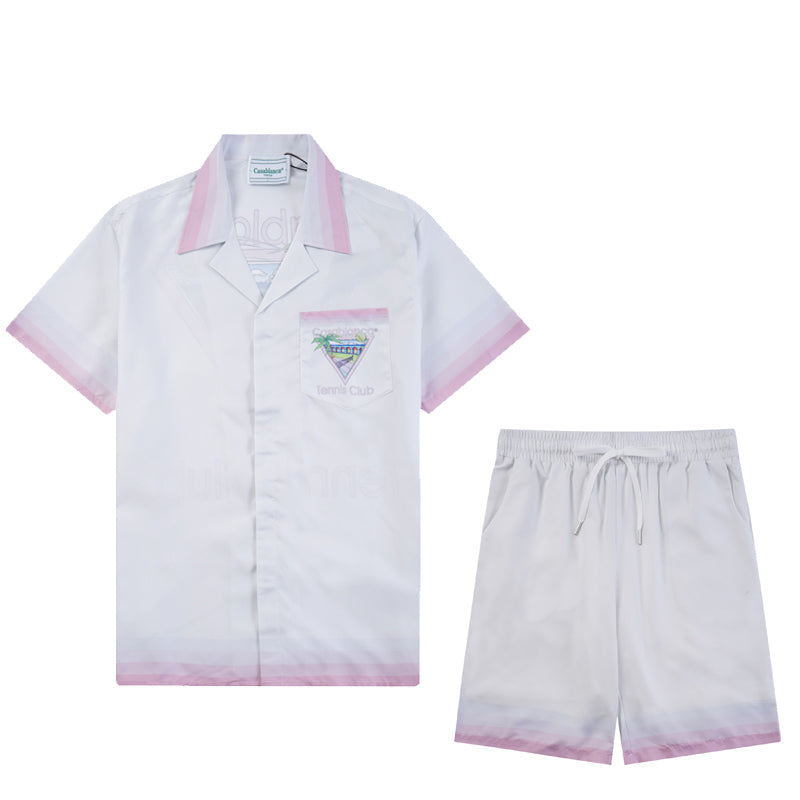 Ensemble Casablanca Rose / Blanc Tennis Club Icon