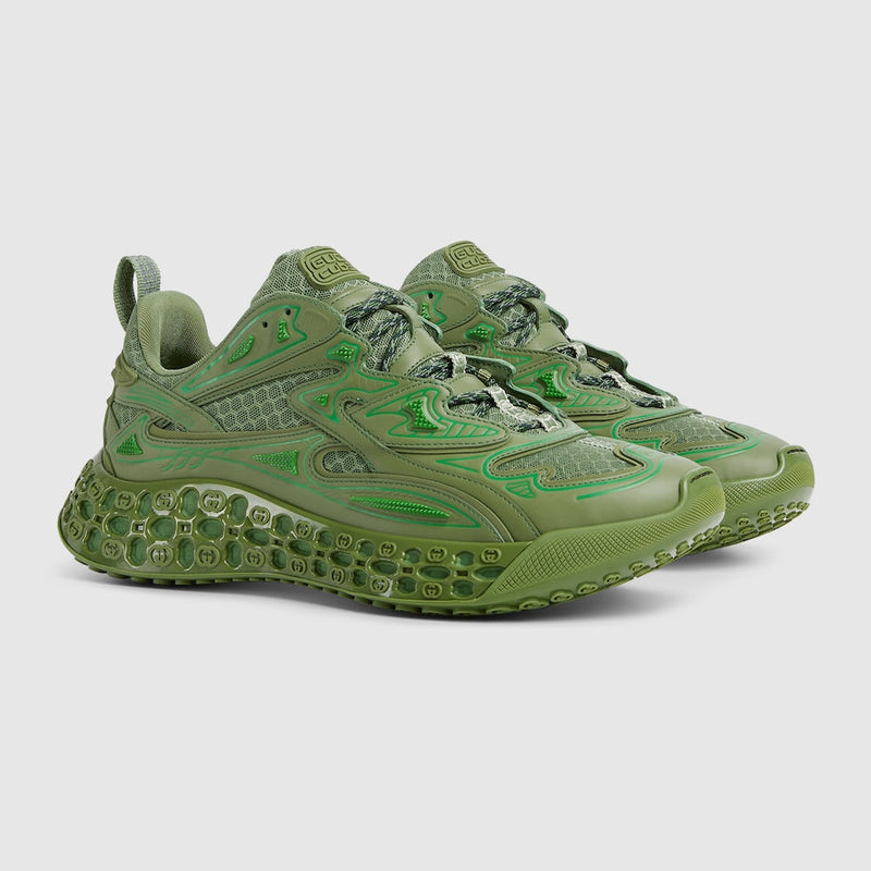BASKETS GUCCI CUB3D POUR HOMME Vert