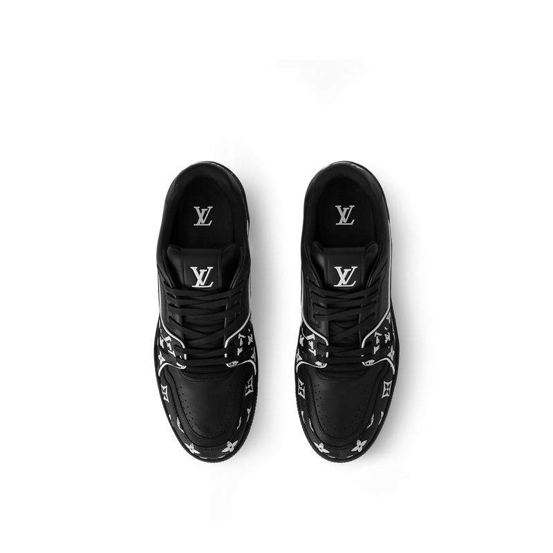 Sneaker LV Trainer Noir Blanc