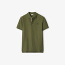 Burberry - Polo en coton Olive