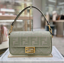 Fendi - Wallet On Chain Baguette Vert