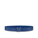 Louis Vuitton - Ceinture LV Initiales 40 mm réversible Bleu