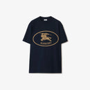 Burberry - T-shirt en coton Knight Marine