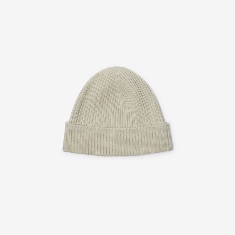 Burberry - Bonnet côtelé en cachemire Burberry