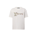 Louis Vuitton - Tee-shirt manches courtes brodé Milky White