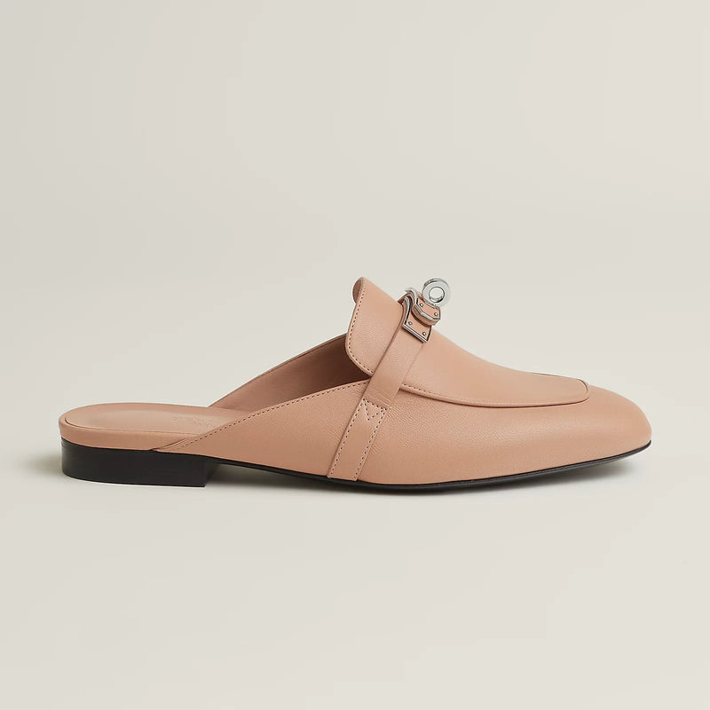 Hermès - Mules Oz Beige Perlino
