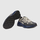 BASKETS GG RHYTON POUR HOMME Bleu Marine Noir