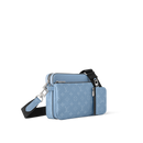 Sac Trio Messenger Bleu Ciel