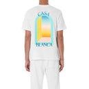 Casablanca - T-shirt L’arche De Jour Blanc