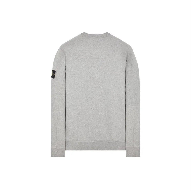 Stone Island - Sweat-shirt à col rond poussière chiné
