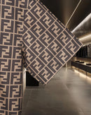 Fendi - Chemise à Manches Courtes avec Motif Monogramme Marron