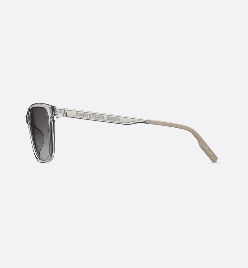 Dior - Lunettes De Soleil DiorTag SU rectangulaires Gris Transparent