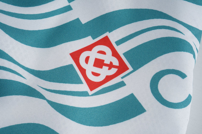 Ensemble Casablanca Vert / Blanc Jacquard Logo