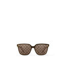 Louis Vuitton - Lunettes de soleil XL carrées LV Waimea Marron