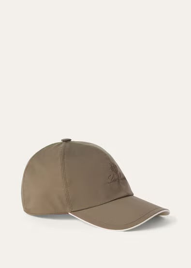 Loro Piana - Casquette Acorn Brown/Ivory