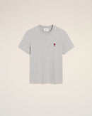 Ami - T-shirt Patch Ami De Cœur en coton Gris