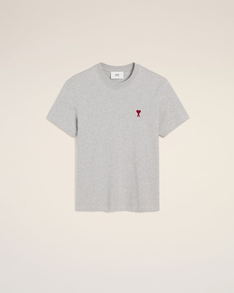 Ami - T-shirt Patch Ami De Cœur en coton Gris
