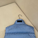 Dior - Doudoune sans manche CD Bleu Ciel