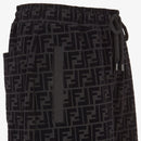 Fendi - Bermuda en piqué Noir