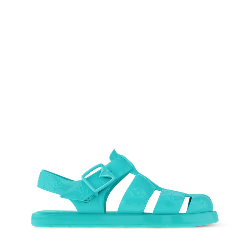 Louis Vuitton - Sandale LV Venice Bleu Turquoise