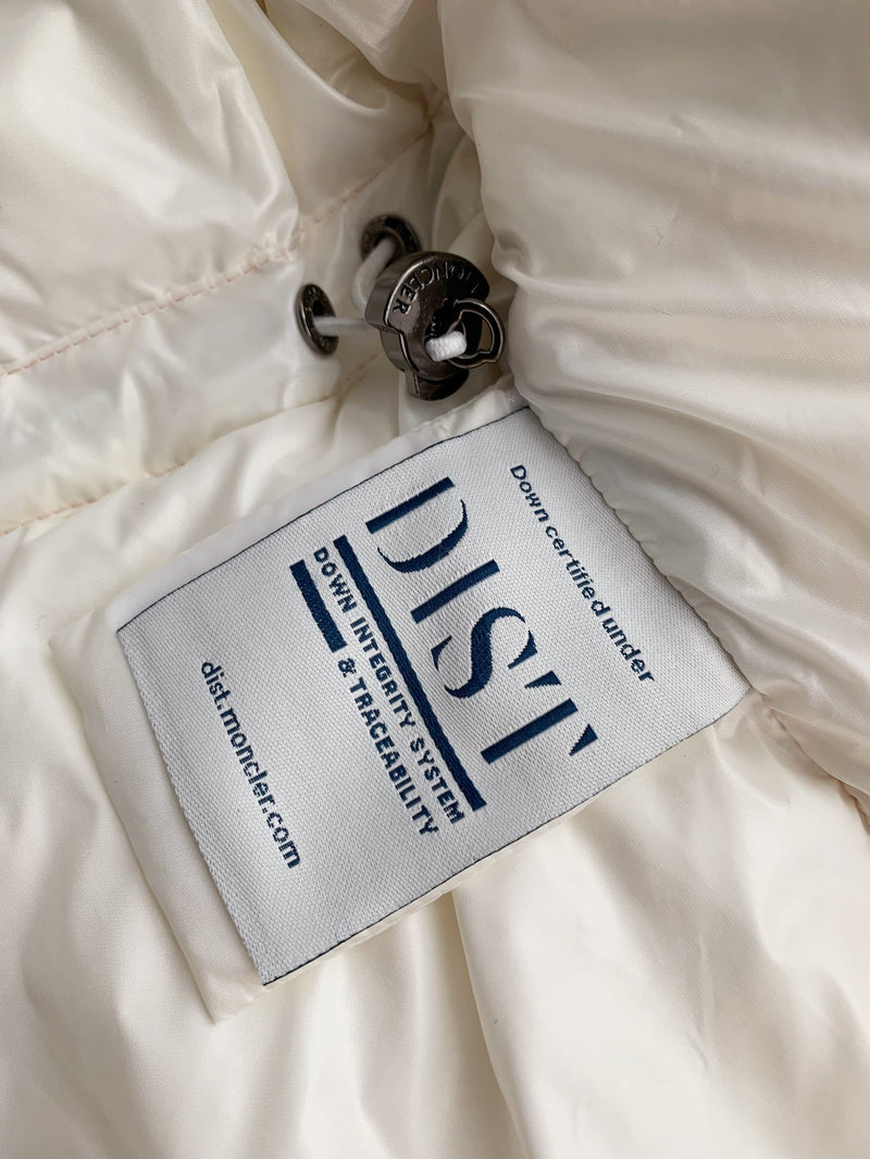 Moncler - Doudoune ABBAYE brodé ‘MONCLER’ Rose Clair F