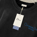 Dior - T-shirt en coton Dior Signature Noir