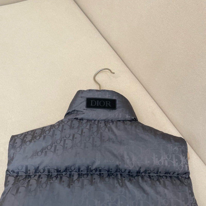 Dior - Doudoune sans manche CD Grise