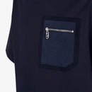 Fendi - T-shirt en coton FF Bleu