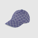 CASQUETTE EN TOILE GG Bleu gris